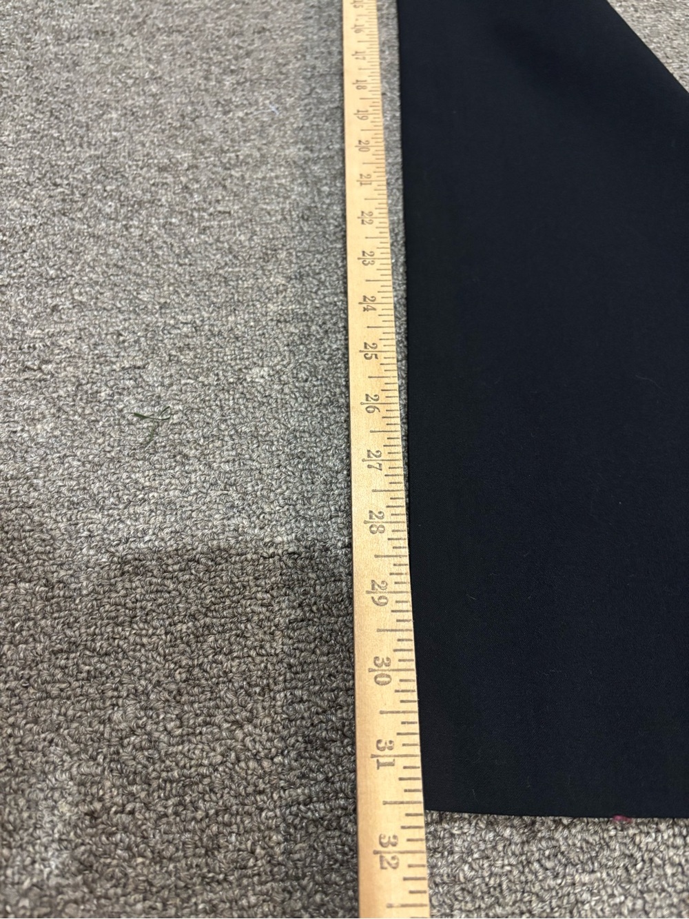 Banana Republic $98 Logan Trouser Slim Washable Bi-Stretch Pant Size 2 Black - Picture 8 of 11